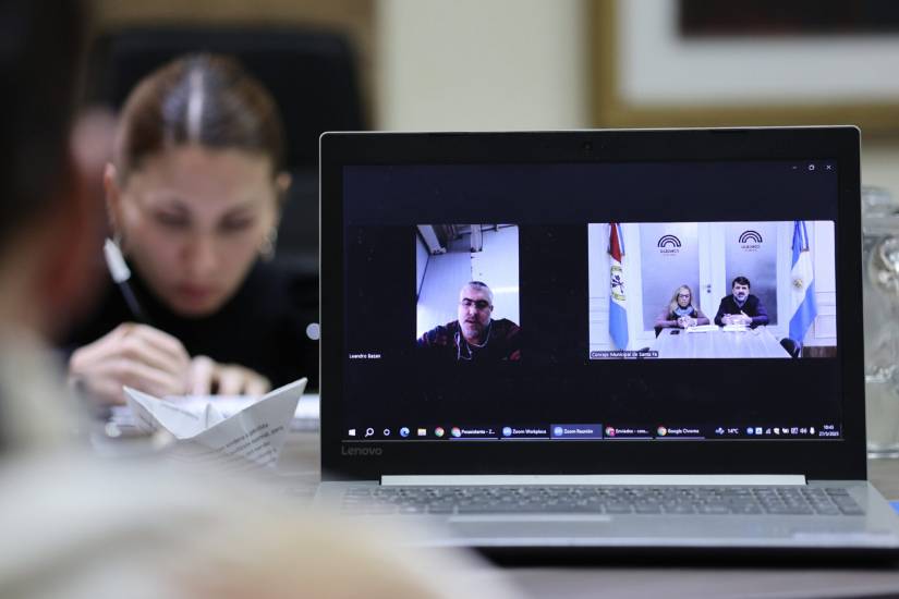 Un Zoom a tus ideas: volvió el programa de videollamadas del Concejo