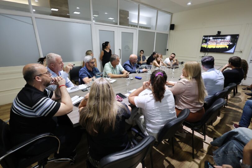 El Concejo recibió al Comité Organizador Santa Fe de los Juegos Suramericanos