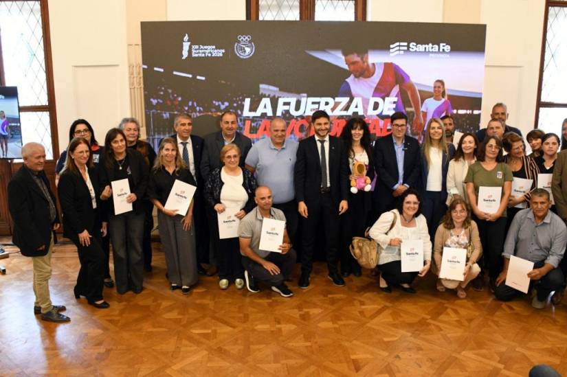 Juegos Suramericanos 2026: se lanzó el Programa de Voluntariado en la sede Santa Fe