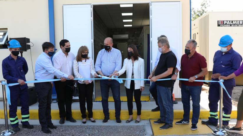 El Gobernador Perotti inauguró la nueva estación de bombeo de la empresa ASSA en Reconquista