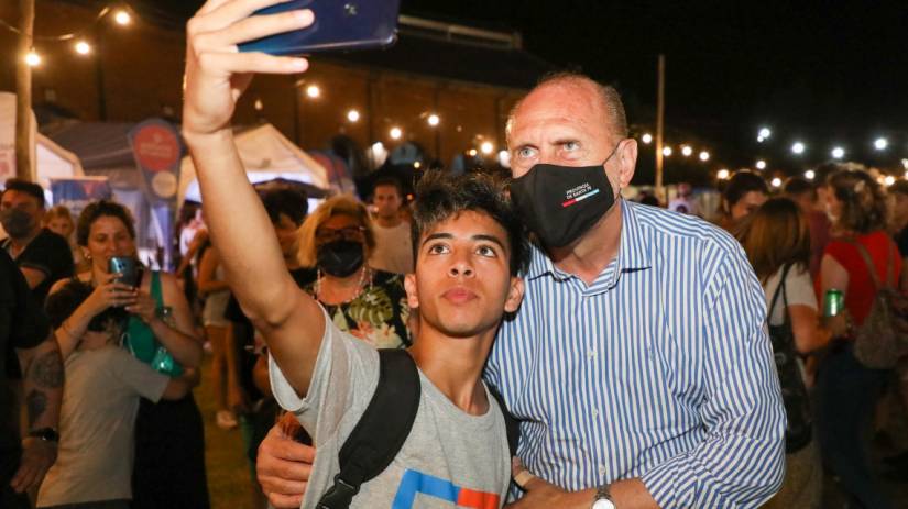 Perotti participó del Festival Santa Fe Joven en la ciudad capital