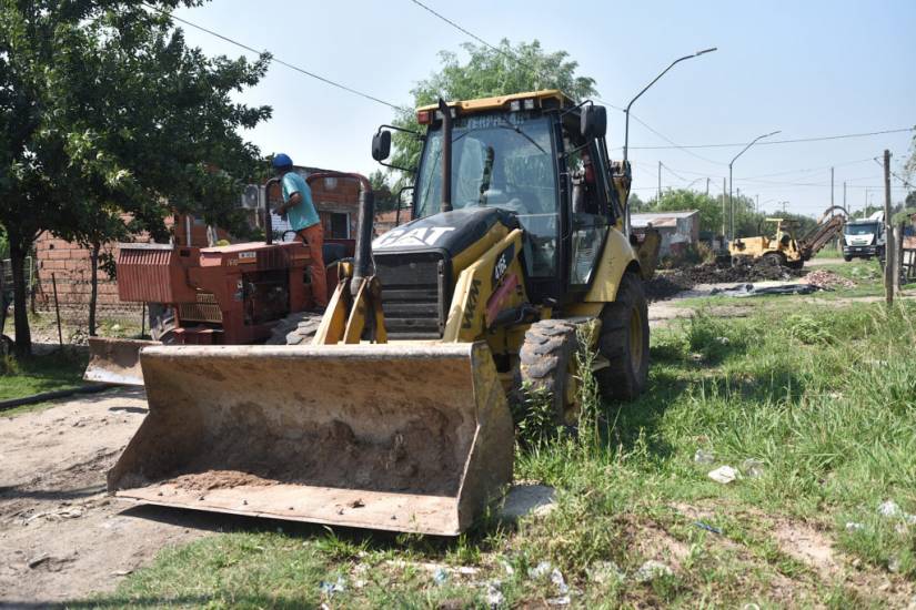 Con las tareas de agua potable, avanza el programa Integrar Yapeyú