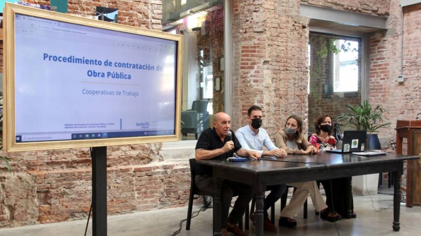 La Provincia capacitó a Cooperativas de Trabajo para que puedan participar en la obra pública