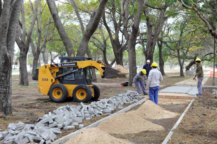 Avanza el plan integral de obras en el Parque Federal