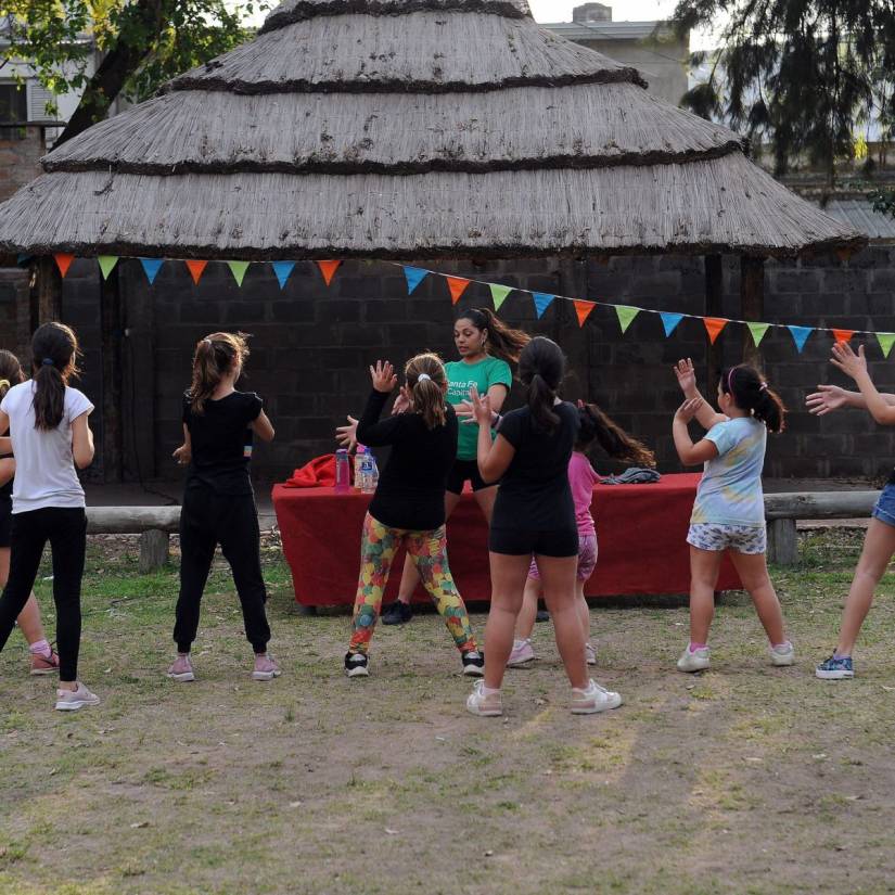 A puro deporte, cerró el mes de las infancias en el Centro Gallego