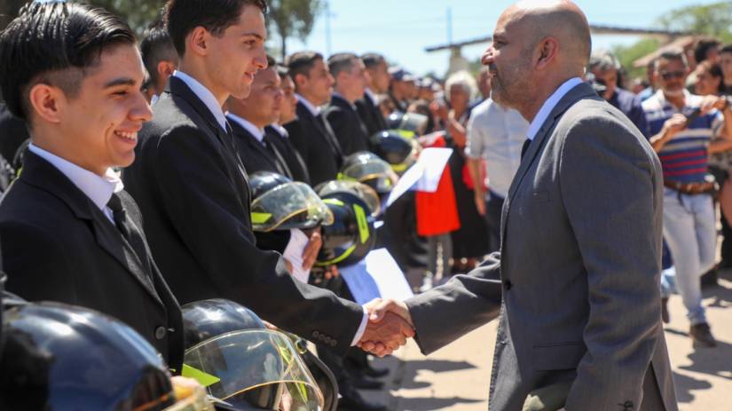 La provincia incorpora 49 nuevos Bomberos Zapadores para Santa Fe, Rafaela y Reconquista