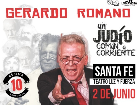 Gerardo Romano en “Un Judio Común y Corriente” 