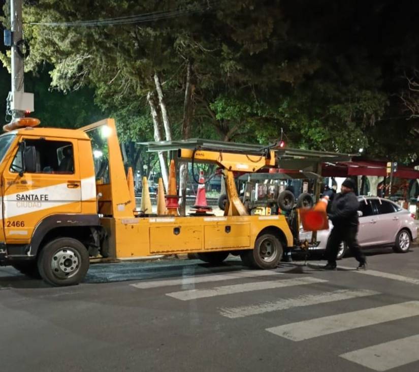 Tránsito: continúan los controles vehiculares en distintos puntos de la ciudad