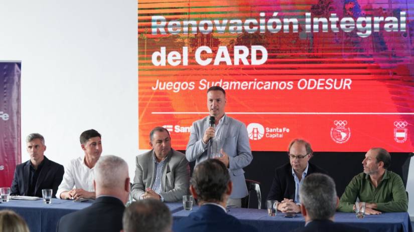Juegos Suramericanos 2026: cinco ofertas para las obras de renovación del CARD en Santa Fe
