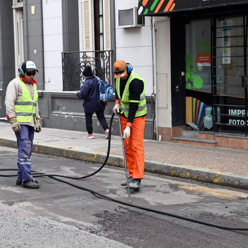 Plan de Bacheo: trabajos previstos para esta semana en el macro y microcentro de la ciudad