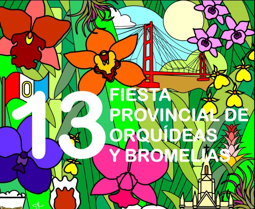 13° Fiesta Provincial de Orquídeas y Bromelias de la A.O.S.