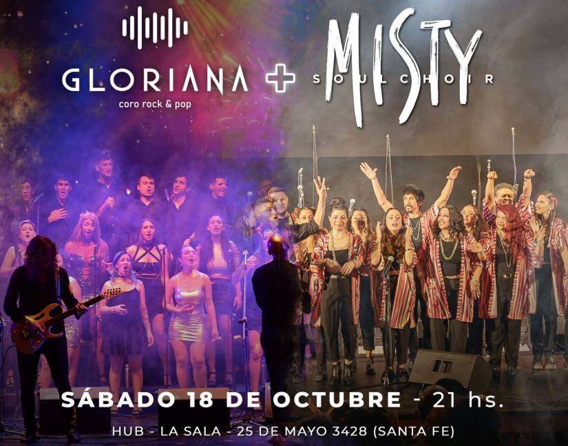 Gloriana Coro Rock & Pop y Misty Soul Choir