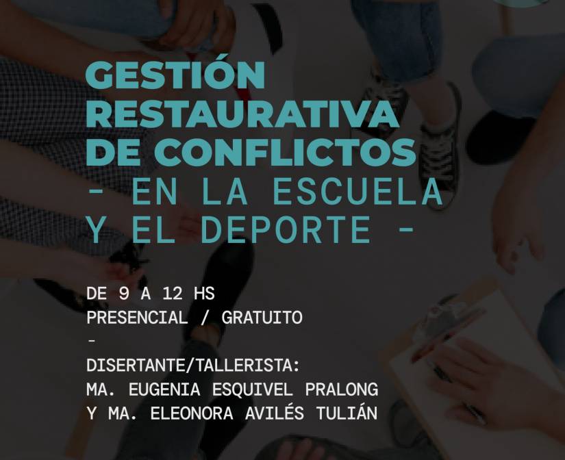 Ciclo de formación gratuito: Gestión Restaurativa de Conflictos
