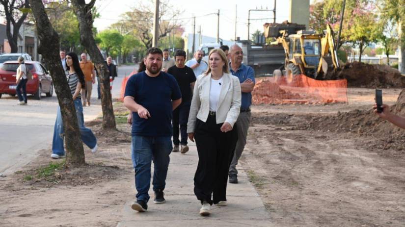 Scaglia: “La obra pública es motor de desarrollo y oportunidades para Santa Fe”