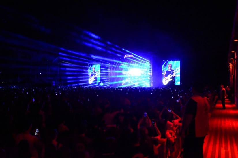 Entre Airbag y la Feria del Libro, más de 32 mil personas pasaron por la Estación Belgrano